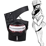 Zhongkaihua Tokyo Ghoul Kaneki Ken Drop Gummimasken Kopfbedeckung - für Halloween Weihnachten...