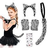 Hysagtek Wolf Kostüm Kinder,Werwolf Kostüm Karneval Kostüm Kinder mit Werwolf...