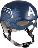 LePyCos Cosplay Helm Latex Filmmaske Avengers Halloween Requisiten Blau
