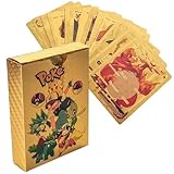 55 PCS Cartoon Karten Gold, Seltene Karikaturen Karten Schwarze, Karikaturen und Comics Sammelkarten...
