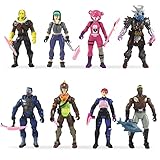 BSNRDX Battle Figuren Set, 11 CM Sehr Detaillierte Figuren mit Erntewerkzeugen, Mehrfarbig Game Cake...