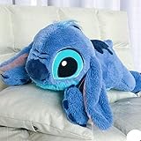 WooCaw Cartoon Stitch Plüschtierkollektion Lilo und Großes Plüschtier 60 cm Kissen mit...