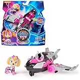 PAW Patrol: Der Mighty Kinofilm, Superhelden-Basis-Fahrzeug von Skye mit Welpenfigur, Flugzeug mit...