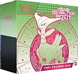 Pokémon Sammelkartenspiel Top-Trainer-Box Karmesin & Purpur – Gewalten der Zeit: Eisenblatt (1...