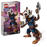 LEGO Marvel Rocket & Baby Groot, baubares Superhelden-Spielzeug für Kinder aus Marvel Studios'...
