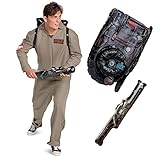 Disguise Offizielles Ghostbusters Kostüm Herren Damen Erwachsene, Halloween Faschingskostüm für...