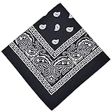 Aomig Bandana Damen Herren, Nickitücher Kopftuch Halstuch Männer, Unisex Tuch Bindetuch, Headwear...