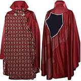 Roter Kostüm, Umhang, Cosplay, Kostüm, Mantel, Outfits, Erwachsene, Herren, Damen, Cape,...
