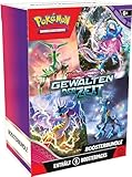 Pokémon-Sammelkartenspiel: Boosterbundle Karmesin & Purpur – Gewalten der Zeit (6 Boosterpacks)