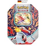 Pokémon-Sammelkartenspiel: Tin-Box Paldea-Partner: Skelokrok-ex (1 holografische Promokarte & 4...
