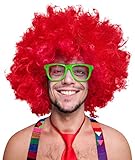 280g XXL AFRO PERÜCKE Lockenkopf WIG Black Afroperücke Lockenperücke Fasching Karneval schwarz,...
