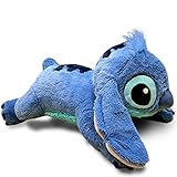 WKxinxuan Stitch Kuscheltier, Groß, 60 cm Lilo und, Blau Kissen für Kinder geeignet Weihnachten...