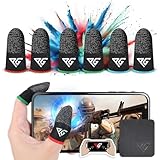 Progameplays Fingerhüllen für Gaming, Pubg Cod Handy, atmungsaktiv, Anti-Schweiß,...