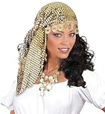 'SEQUIN GIPSY HEADDRESS WITH COINS' -