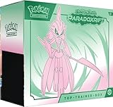 Pokémon-Sammelkartenspiel: Top-Trainer-Box Karmesin & Purpur – Paradoxrift: Eisenkrieger (9...