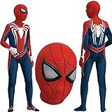 JMOCD Spiderman Kostüme Mit Maske für Kinder Erwachsene,Party Halloween Karneval Cosplay Superheld...