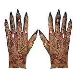 'ZOMBIE GLOVES' in latex - (One Size Fits Most Adult)