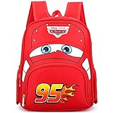 Tomicy Cars Lightning Rucksack Cars Kinder-Rucksack, Unisex Kinder Kinderrücksack Luggage- Kids'...