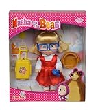 Simba 109301013 - Mascha und der Bär Cousine Dasha, Puppe, 12 cm