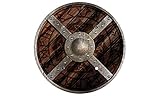 Holzspielerei Rundschild Odin