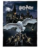 kuschelige Harry Potter Flauschdecke Fleecedecke 150 x 200 cm · große Decke Tagesdecke...