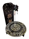 Handgefertigtes Vintage Pendel Set 7 Chakra Edelsteine Quarz Kristall | Metaphysik Esoterik Hexerei