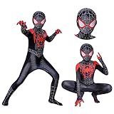Kostüm Kinder, Cosplay Kostüme Bodysuit für Jungen, 3D Anime Anzug Jumpsuit für Junge Halloween...