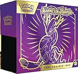 Pokémon-Sammelkartenspiel: Top-Trainer-Box Karmesin & Purpur (Miraidon) (9 Boosterpacks &...