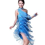 Rubruan Latein Tanz Kleider Kostüme - Latin Tänze Walzer Tango Swingtanz Party Salsa Dekoration...