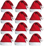Redstar Fancy Dress 12 x Weihnachtsmützen – Weihnachtsmützen Familie – Perfekter Zusatz als...