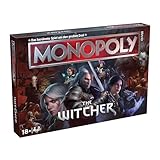 Winning Moves Monopoly The Witcher Edition - Monopoly Spiel für Fans - Familienspiele Strategie...