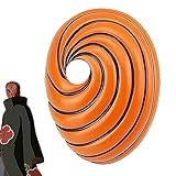 LGQHCE N-aruto Cosplay Maske, Uzumaki Plastik Anime Halloween Mask, Kostüm Requisiten Gift...