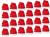 Alsino Weihnachtsmütze Nikolausmützen Weihnachtsmann Mütze 12 Stück Größe: 40 x 31 cm Wm-32...