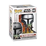 Funko Pop! Star Wars: The Mandalorian - Mando Flying mit Jet Pack - Vinyl-Sammelfigur - Geschenkidee...