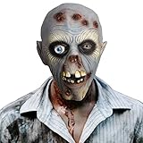 CreepyParty Zombie Maske Grusel Latex Vollkopf Masken Gruseliger Horror Masken für Halloween...