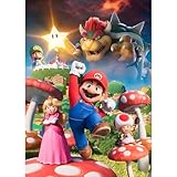 DPHERO 5D Diamond Painting Super Mario Diamant Painting Bilder Diamond Painting Erwachsene Cartoon...