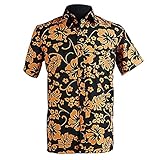 Fuman Hawaiian Beach Shirt Button Hemd Cosplay T-Shirt Kostüm