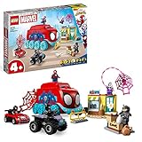 LEGO Marvel Spideys Team-Truck, Spielzeug für Kinder ab 4 Jahren mit Miles Morales und Black...