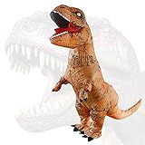 Geerypsy Dinosaurier Aufblasbares Kostüm für Erwachsene Lustiges T-Rex-Kostüm für Halloween...