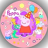 Premium Esspapier Tortenaufleger Tortenbild Geburtstag Peppa Pig T37