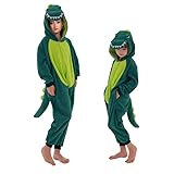 Udekit Karikatur Dinosaurier Schlafoverall Strampler Onesies Pyjamas Schlafanzüge Robe Nachtwäsche...