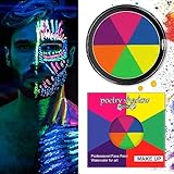 LOPHE Water Color Schminke, 30g Fluoreszierend Bodypainting Farben Schminke Kinder, Waschbar...