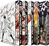 Attack on Titan, Bände 1-5 im Sammelschuber mit Extra: Fantasy-Action-Manga ab 16 Jahren über den...