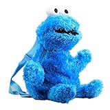 uiuoutoy Anime Sesame Street Plüschrucksack Elmo Cookie Monster Großer Vogel Rucksäck Stofftier...