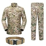 HANSTRONG GEAR H World Shopping Militärischer taktischer Herren-Jagd-Kampfanzug, BDU-Anzug, Hemd...