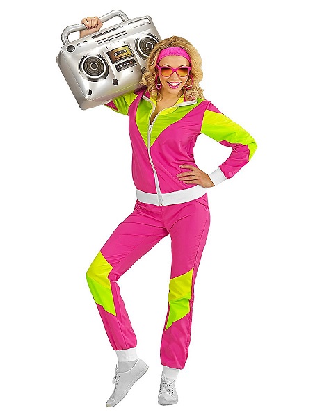Bad Taste Outfit Damen Frauen Erwachsene Aerobic Trainingsanzug