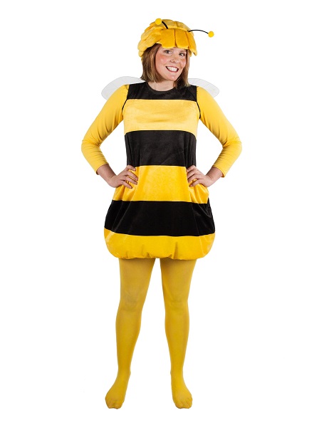 Kindheitshelden Kostüm Biene Maja Damen