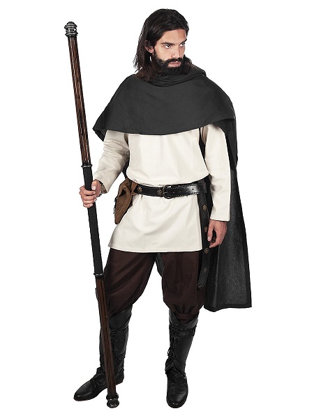 Mittelalter Kostüm Herren Mantel Umhang