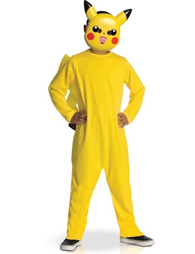 Pikachu Kostüm Kinder Jungen Mädchen
