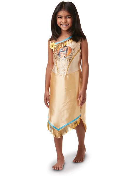 Kostüm für Erwachsene Größe M Rubie's Offizielles Damen-Kostüm Disney Pocahontas